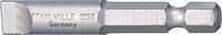 STAHLWILLE - SHOP Stahlwille Douille pour tournevis à embouts 0,6 x 3,5mm Entrainement 6 Pans mâle E 6,3 L.50mm, 0,6 x 3,5 mm, Nr. 1242 -