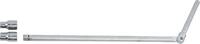 ALARM - SHOP ALARM 1/2 Basin wrench sockets size inner hex. 10, 13 mm L.540mm -
