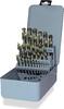 ALARM - SHOP ALARM Box of HSS-Co drill bits, DIN 338, ground 25pcs, 25, 1-13 mm -