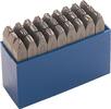 ALARM - SHOP ALARM Set of letter punches Letter-H.4mm, 65 mm, Nr. 36834 -