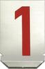 ALARM - SHOP ALARM Numerical templates. Letter-H.80mm, 80 mm -