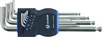 ALARM - SHOP ALARM Set of ball-end hexagon socket screw keys 415 Range 1,5 - 10 9pcs -