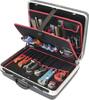ALARM - SHOP ALARM Hard shell contoured trolley 1-H1K, complete, with set of tools for sanitary installations 1 SAN.SORT.SV MIT KOFFER H1K In -