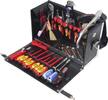 ALARM - SHOP ALARM Leather bag 11-L3, complete, with set of tools for electrical installations 11 PAKET 11 PLUS LEDERTA. L3 Inside L.150mm B. -