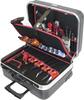 ALARM - SHOP ALARM Hard shell trolley 12-HT, complete, with set of tools for electrical service jobs 12 PAKET 12 PLUS HS-TROLL.HT3 Inside L.1 -