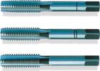 ALARM - SHOP ALARM Set of HSS manual screw taps DIN 352 Drill D.4mm Core hole d.3,3mm, 3,3 mm, 4 mm -
