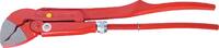 VBW - SHOP VBW ABC pipe wrench X-GRIP Red Edition Jaw-W.100mm L.560mm 2, 560 mm, 100 mm -