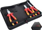 VBW - SHOP VBW Set of VDE pliers & side-cutters, chromium, multi-component handles 3pcs -