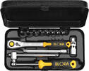 ELORA - SHOP ELORA Socket Set 1/4, TORX®, 14-pcs.TX 8-40, ELORA-1430-TXU -