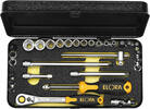 ELORA - SHOP ELORA Socket Set 1/4, 30-pcs. 4-14 mm, ELORA-1440-MU -