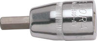 ELORA - SHOP ELORA Screwdriver Socket 3/8, inside hexagon, ELORA-3510-IN 1/4 -