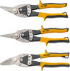ELORA - SHOP ELORA Shape Cutting Lever Tin Snip Set, 3-pcs., ELORA-402/1 S3 -