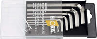 ELORA - SHOP ELORA Hexagon key set, 8-teilig 2-10 mm, with plastic storage box,ELORA-159S-8P -