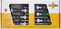ELORA - SHOP ELORA Screwdriver Set stainless , plain and cross slot, 6-pcs., ELORA-583 S6K-ST -