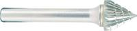 PROJAHN - SHOP PROJAHN Tungsten carbide rotary burr countersink 60° , shape J d1 3.0 mm, shank 3.0 mm cut 6 double cut -