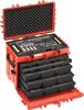 STAHLWILLE - SHOP Stahlwille Line maintenance set in tool trolley 13214a WT/LR L.580mm W.300mm H.494mm 122pcs -