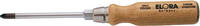 ELORA - SHOP ELORA Screwdriver with wooden handle, supa-pozidriv, ELORA-658-PZ 3 -