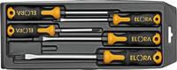 ELORA - SHOP ELORA Screwdriver Set , plain and cross slot, 5-pcs., ELORA-583-S5K -