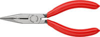 KNIPEX - SHOP KNIPEX KNIPEX 25 01 140 SB Pince demi-ronde avec tranchant (pince radio) gainées en plastique noire atramentisée 140 mm (carte L -