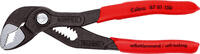 KNIPEX - SHOP KNIPEX KNIPEX 87 01 150 SB Cobra® Pince multiprise de pointe gainées en plastique antidérapant grise atramentisée 150 mm (carte -