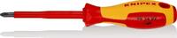 KNIPEX - SHOP KNIPEX KNIPEX 98 24 02 Tournevis pour vis à tête cruciforme Phillips® poignée isolante bi-matière, certifiée VDE brunie 212 mm -