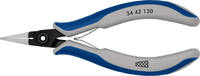 KNIPEX - SHOP KNIPEX KNIPEX 34 42 130 Pince de préhension de précision pour l’électronique avec gaines bi-matière brunie 130 mm -