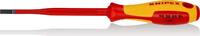 KNIPEX - SHOP KNIPEX KNIPEX 98 20 55 SL Tournevis (Slim) pour vis à tête fendue poignée isolante bi-matière, certifiée VDE brunie 232 mm -