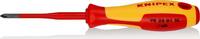 KNIPEX - SHOP KNIPEX KNIPEX 98 24 01 SL Tournevis (Slim) pour vis à tête cruciforme Phillips® poignée isolante bi-matière, certifiée VDE bruni -
