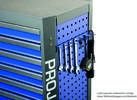 PROJAHN - SHOP PROJAHN accessory roller with square hole perforation hook rack for hanging 7 pieces blue -