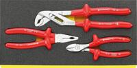 STAHLWILLE - SHOP Stahlwille Set of pliers i.TCS inlay No. TCS 6501/6551/6600 VDE 3pcs -