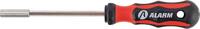 ALARM - SHOP ALARM 1/4 Magnetic bit holder L.235mm, L1 125 mm, 235 mm -