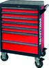 PROJAHN - SHOP PROJAHN roller cabinet GALAXY with 7drawers - 210pcs red/anthracite -