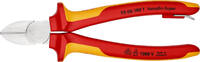 KNIPEX - SHOP KNIPEX KNIPEX 70 06 180 T Pince coupante de côté isolées avec gaines bi-matière, homologuées VDE ; avec œillet de fixation isolé -