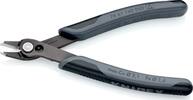 KNIPEX - SHOP KNIPEX KNIPEX 78 61 140 ESDSB Electronic Super Knips® XL ESD avec gaines bi-matière brunie 140 mm (carte LS/blister) -