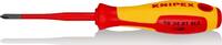 KNIPEX - SHOP KNIPEX KNIPEX 98 24 01 SLS Tournevis (Slim) PlusMinus Phillips® poignée isolante bi-matière, certifiée VDE brunie 187 mm -