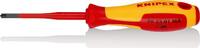 KNIPEX - SHOP KNIPEX KNIPEX 98 25 01 SLS Tournevis (Slim) PlusMinus Pozidriv® poignée isolante bi-matière, certifiée VDE brunie 187 mm -