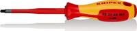 KNIPEX - SHOP KNIPEX KNIPEX 98 25 02 SLS Tournevis (Slim) PlusMinus Pozidriv® poignée isolante bi-matière, certifiée VDE brunie 212 mm -
