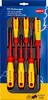 KNIPEX - SHOP KNIPEX KNIPEX 00 20 12 V04 Jeu de tournevis VDE Fente / Phillips® / Pozidriv® (carte LS/blister) -