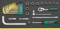 STAHLWILLE - SHOP Stahlwille Tool set TCS 1/4 + 10760CV QR 27pcs -