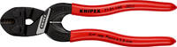 KNIPEX - SHOP KNIPEX KNIPEX 71 01 160 CoBolt® S Coupe-boulons compactes gainées en plastique noire atramentisée 160 mm -