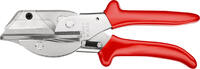 KNIPEX - SHOP KNIPEX KNIPEX 94 35 215 EAN Pince pour coupes obliques pour profilés en plastique et en caoutchouc avec gaines en plastique chro -