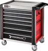 STAHLWILLE - SHOP Stahlwille Tool trolley 98/7 PRO 7 Drawers 651 x 1001 x 1020 mm Red, RAL 3020, Farbe Red, RAL 3020, RAL 3020 -