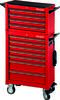 PROJAHN - SHOP PROJAHN roller cabinet UNIVERSE + E-Power + topcase UNIVERSE+ can holder + paper roll holder red -