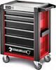 STAHLWILLE - SHOP Stahlwille Tool trolley 95/6 PRO 6 Drawers 496 x 827 x 1020 mm Red, RAL 3020, Farbe Red, RAL 3020, RAL 3020 -
