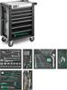 STAHLWILLE - SHOP Stahlwille Range of tools with tool trolley No.95/157QR Drawers7 Anthracite, RAL 7016 157pcs -